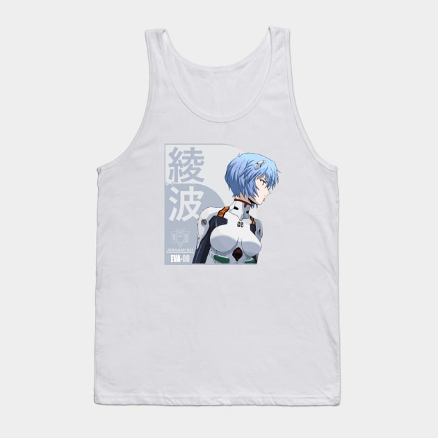 Ayanami Rei Tank Top by Koburastyle